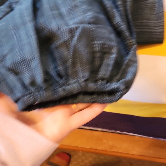 Blue Pants with Multicolor Pocket Brand New Never Worn - Picture 5 of 6